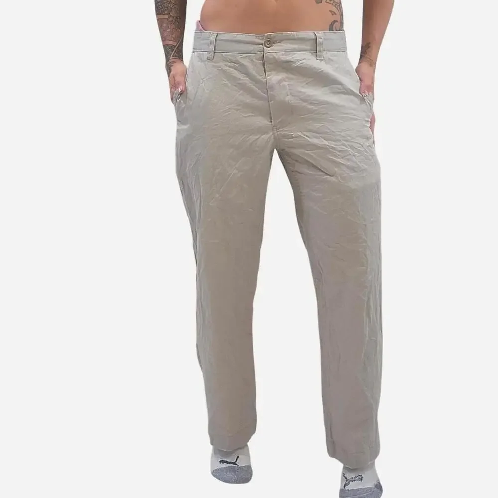 Gap Men's tan cream Trousers